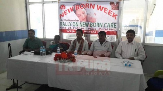 New Born Week observed at Matai PHC  